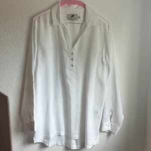 White Long Sleeve Women's Top